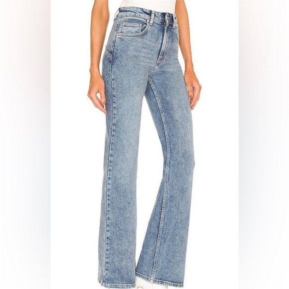 FREE PEOPLE | we the free thunderbird flare jeans | size 32 - Picture 2 of 8